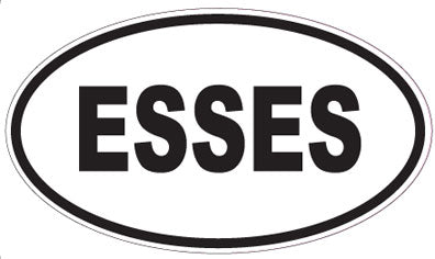 ESSES - Oval Magnet