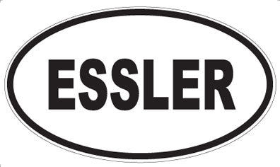ESSLER - Oval Magnet