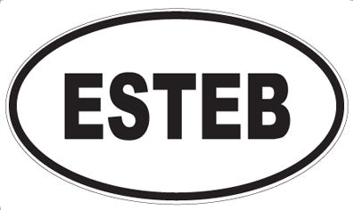 ESTEB - Oval Magnet