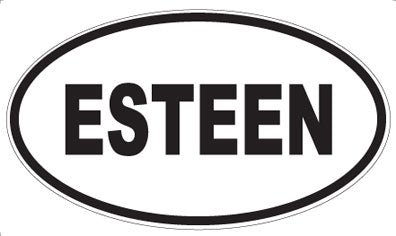 ESTEEN - Oval Magnet