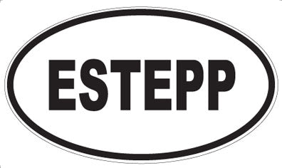 ESTEPP - Oval Sticker