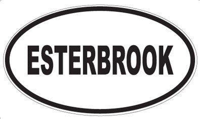 ESTERBROOK - Oval Magnet