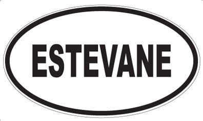 ESTEVANE - Oval Magnet