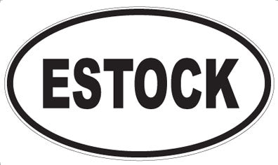 ESTOCK - Oval Sticker