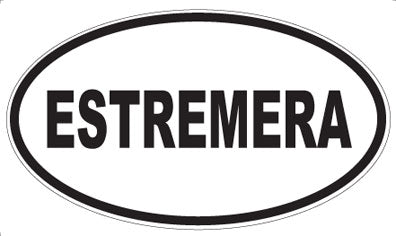 ESTREMERA - Oval Magnet