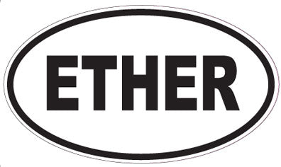 ETHER - Oval Magnet