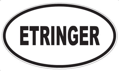 ETRINGER - Oval Magnet