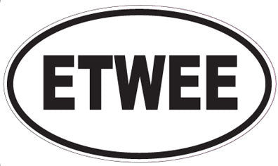 ETWEE - Oval Magnet