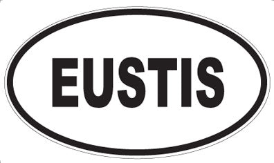 EUSTIS - Oval Sticker