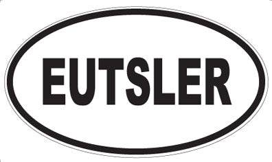 EUTSLER - Oval Magnet