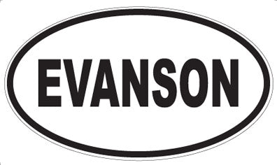 EVANSON - Oval Magnet