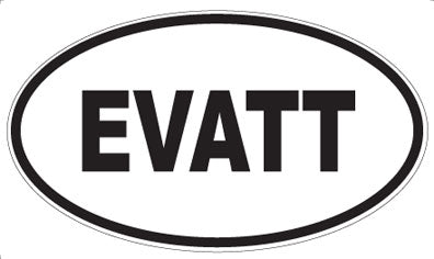 EVATT - Oval Magnet