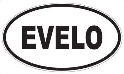 EVELO - Oval Sticker