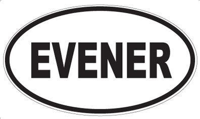 EVENER - Oval Magnet