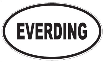 EVERDING - Oval Sticker
