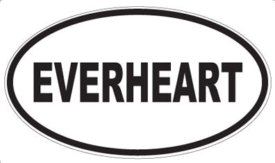 EVERHEART - Oval Sticker