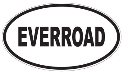 EVERROAD - Oval Sticker