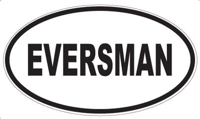 EVERSMAN - Oval Sticker