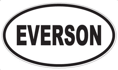EVERSON - Oval Magnet