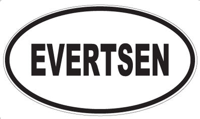 EVERTSEN - Oval Magnet