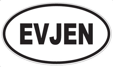 EVJEN - Oval Magnet