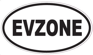 EVZONE - Oval Sticker
