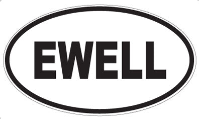 EWELL - Oval Magnet