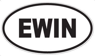EWIN - Oval Sticker