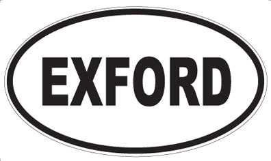 EXFORD - Oval Sticker