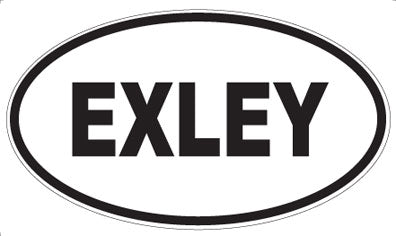 EXLEY - Oval Magnet