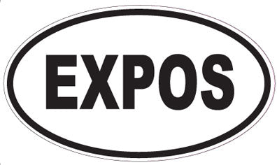 EXPOS - Oval Magnet