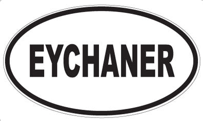 EYCHANER - Oval Sticker