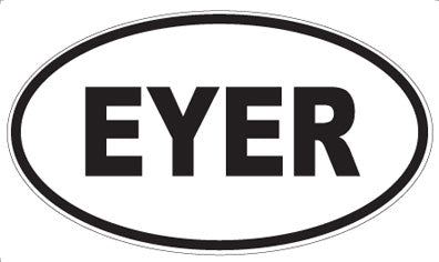 EYER - Oval Magnet