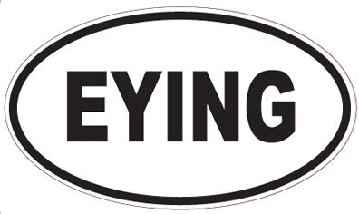 EYING - Oval Magnet