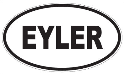EYLER - Oval Magnet
