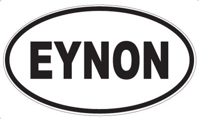 EYNON - Oval Sticker