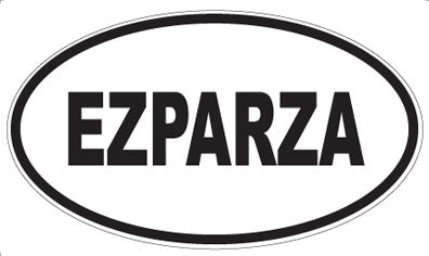 EZPARZA - Oval Magnet