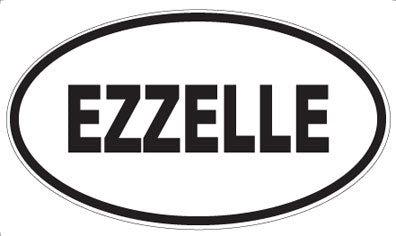 EZZELLE - Oval Magnet