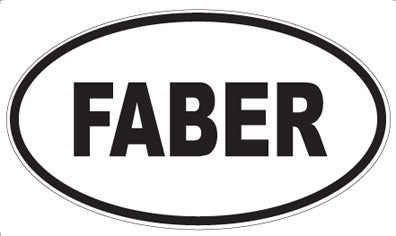 FABER - Oval Magnet