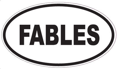 FABLES - Oval Sticker