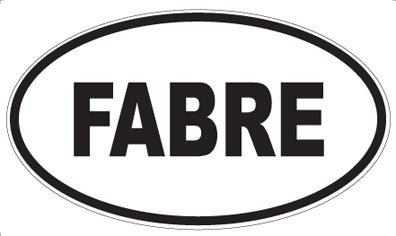 FABRE - Oval Magnet