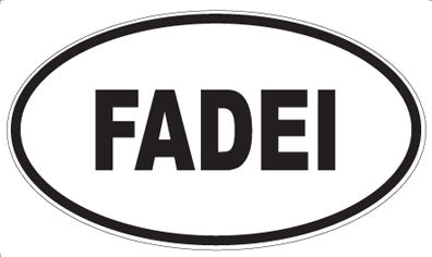 FADEI - Oval Magnet