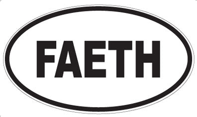 FAETH - Oval Magnet