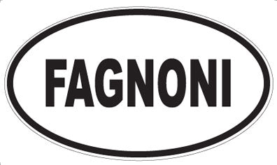 FAGNONI - Oval Magnet