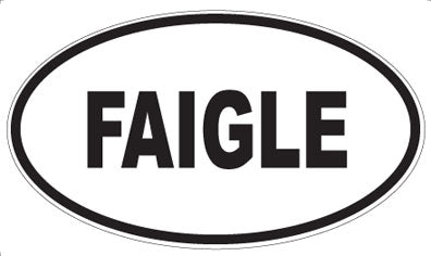 FAIGLE - Oval Magnet