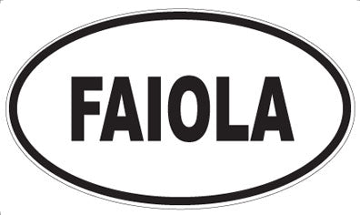 FAIOLA - Oval Magnet