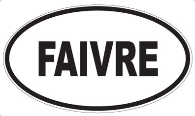 FAIVRE - Oval Magnet