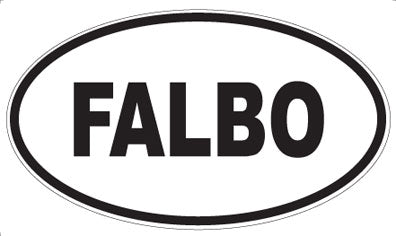 FALBO - Oval Magnet