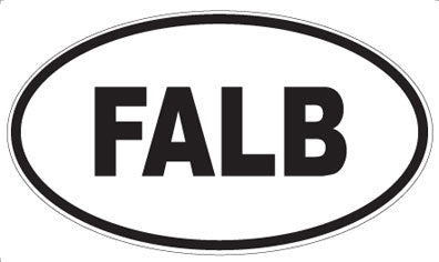 FALB - Oval Magnet