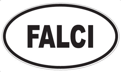 FALCI - Oval Sticker